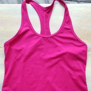Pink Nike tank top medium sz m dri fit sports yoga